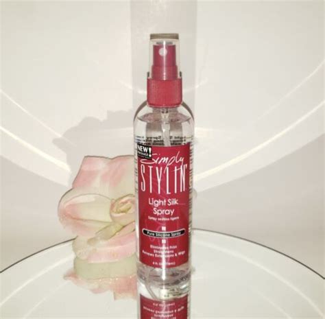Simply Stylin Light Silk Pure Silicone Spray 4oz For Extensions And Wigs 860004200918 Ebay
