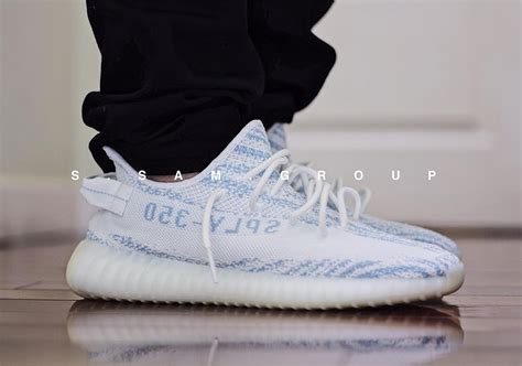 A Blue Zebra Colorway Of The Adidas Yeezy Boost 350 V2 May Be Releasing