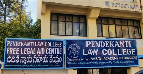 Pendekanti Law College Hyderabad