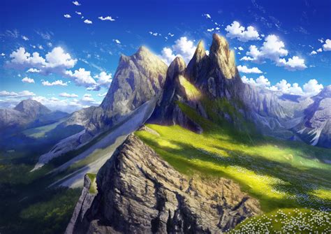Anime Landscapes 4k Wallpapers Wallpaper Cave