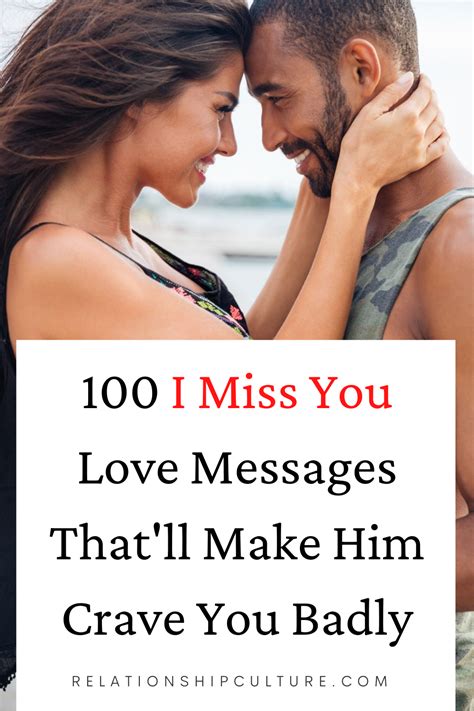 500 Most Romantic I Miss You Love Messages Relationship Culture