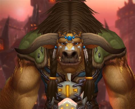 Tauren Personnalisation De La Race Shadowlands World Of Warcraft