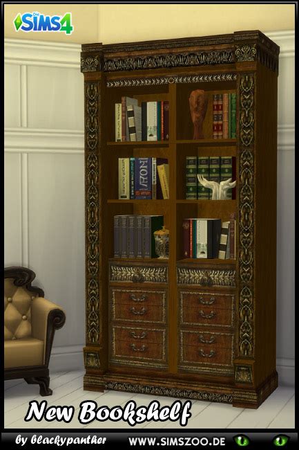 Blackys Sims 4 Zoo Royal Set Bookshelf By Blackypanther • Sims 4 Downloads