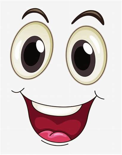 Face Happy Cartoon Clipart Features Expression Imgbin