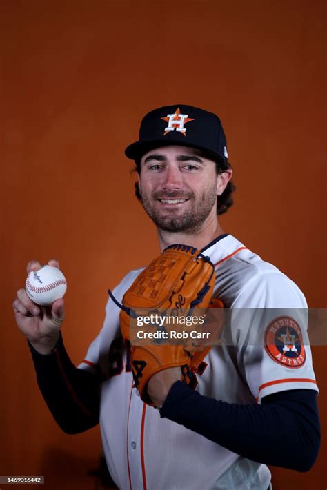 Devin Conn Of The Houston Astros Poses For A Portrait During Photo
