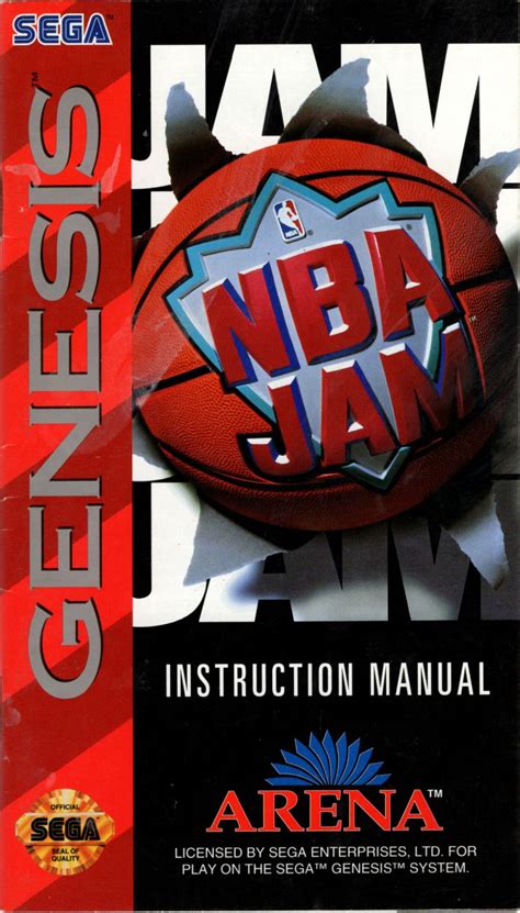 Nba Jam 1993 Box Cover Art Mobygames