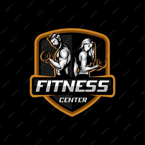 Premium Vector Fitness Center Logo