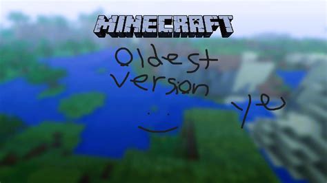 Playing The Oldest Version Of Minecraft Episode 2 Youtube