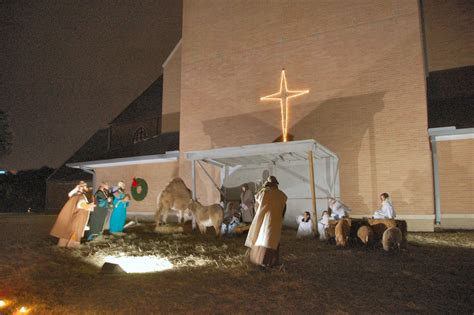 Dsc0285a The Outdoor Live Nativity Scene There Was A Str Flickr