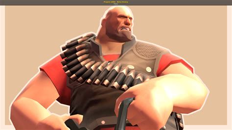 Project 2006 Beta Heavy Team Fortress 2 Skin Mods