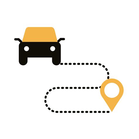 Car Route Vector Art Icons And Graphics For Free Download
