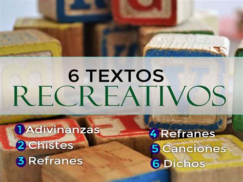 6 Ejemplos De Textos Recreativos • Procrastina Fácil