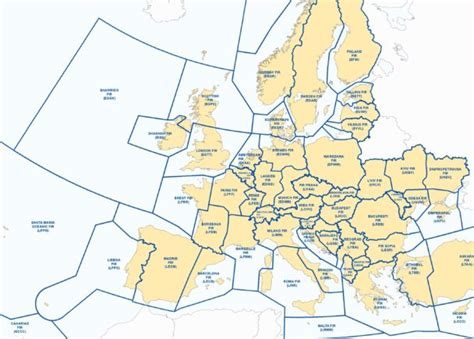 Map Europe Airspace Infographictv Number One Infographics And Data