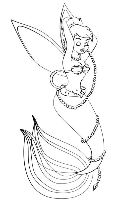 In this post you will find mermaid coloring pages 2, but if you want search more Tinkerbell As Ariel Mermaid Coloring Pages | Mermaid ...