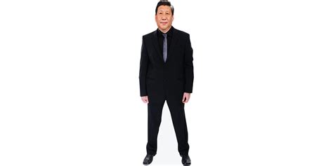 Xi Jinping Suit Cardboard Cutout Celebrity Cutouts