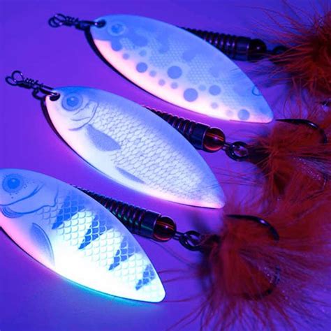 Fox Rage Ultra Uv Spinner Perch Size G Features Red Fibre Strike