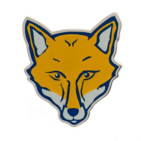 Official Leicester City Retro Shield Pin Badge