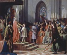 File:María de Molina presenta a su hijo a las Cortes de Valladolid 1863 ...