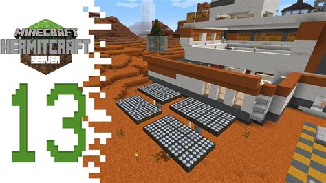 Hermitcraft (Minecraft) - EP13 - Solar Panels And Glass Case! | Solar