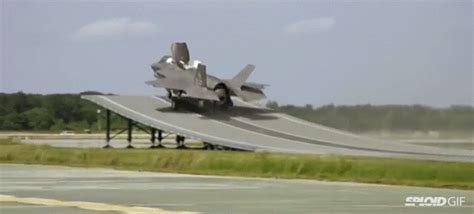 Watch An F 35 Fighter Jet Take Off From A Ski Jump