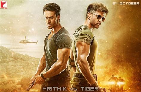 Жизнь не может быть скучной! Hrithik Roshan and Tiger Shroff fight to prove their ...