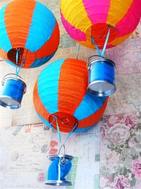 Mit dieser uhr vorlage kannst du dir selber eine uhr basteln. Heißluftballon basteln und die Lüfte vom eigenen Zuhause erforschen + 2 Anleitungen - Wohnideen ...