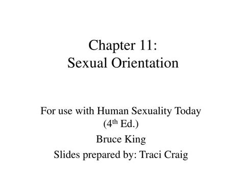 Ppt Chapter 11 Sexual Orientation Powerpoint Presentation Free Download Id274458