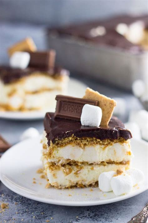 Smores Ice Box Cake Countryside Cravings Icebox Cake Icebox Cake