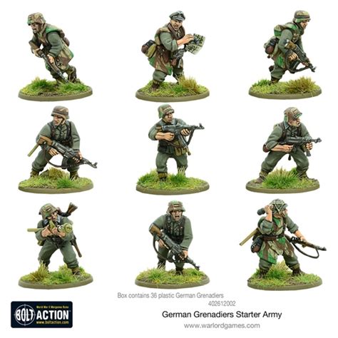 Warlord Games Bolt Action German German Grenadiers Starter Army