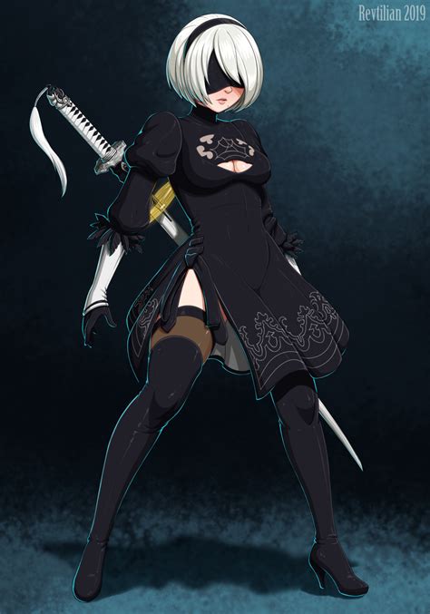 Commission Yorha No2 Type B By Revtilian On Newgrounds