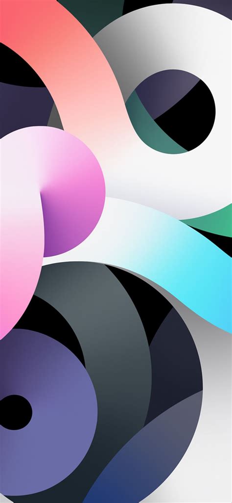 Ipad Air 2020 Stock Wallpaper Blend Color 2 Iphone