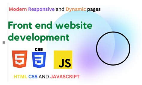 Build Front End Website Using Html Css And Javascript By Ihtshamhaider Sexiezpicz Web Porn