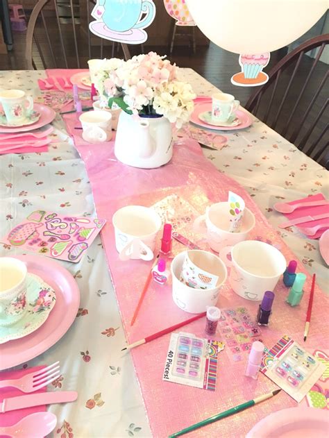 Little Girls Tea Party Birthday Theme On A Budget Just Life And