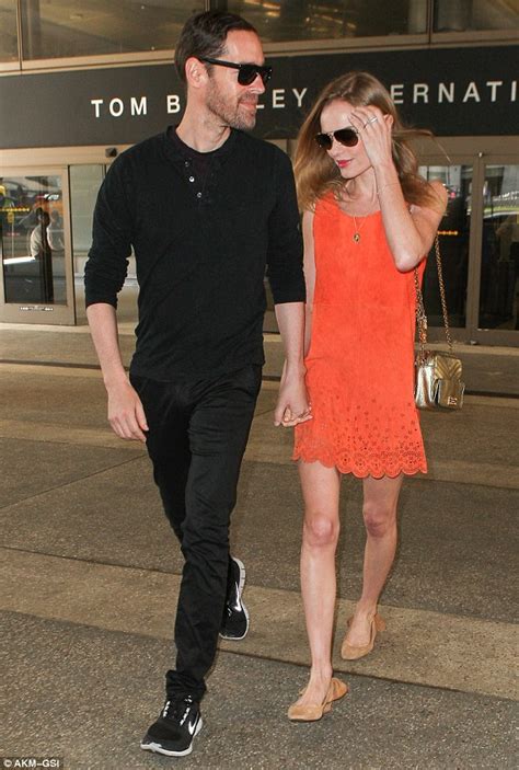 Kate Bosworth And Michael Polish Look Like Theyre Returning From Their Honeymoon Rather Than A