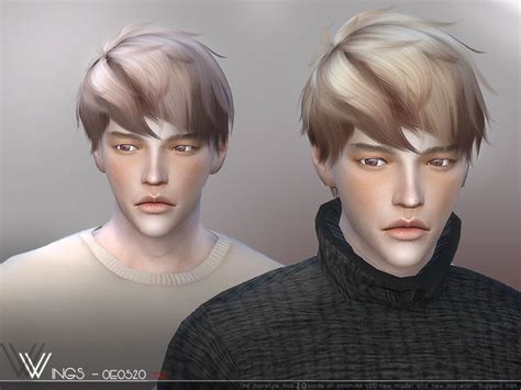 Sims 4 Hairstyles Male Cc