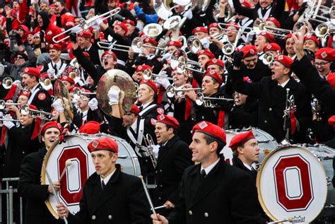 Ohio State Marching Band Shows Off Its Skills In Hometown Concert