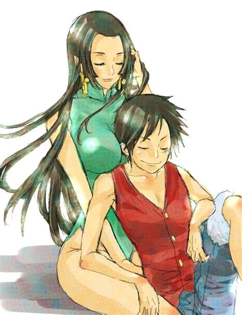 136 Best Images About Monkey D Luffy X Boa Hancock On