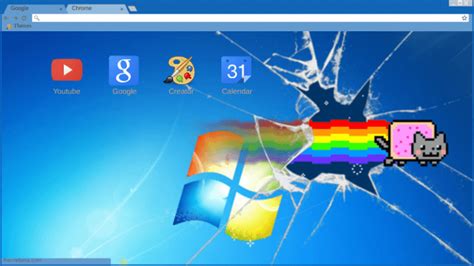 Nyan Cat Chrome Theme Themebeta