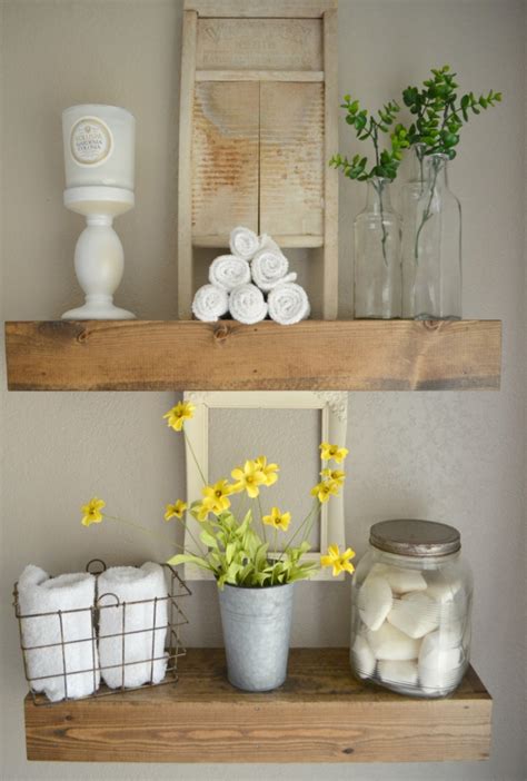 A typical farmhouse bathroom has several wood elements, upcycled items and natural stone. Ideas for Vintage and Modern Farmhouse Bathroom Decor ...