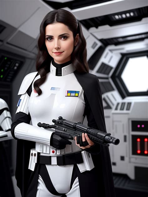 woman imperial officer dark hair opendream