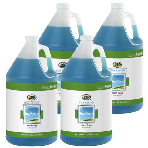 Zep Blue Sky Foaming Antibacterial Hand Soap Refill 1 Gallon Case Of 4
