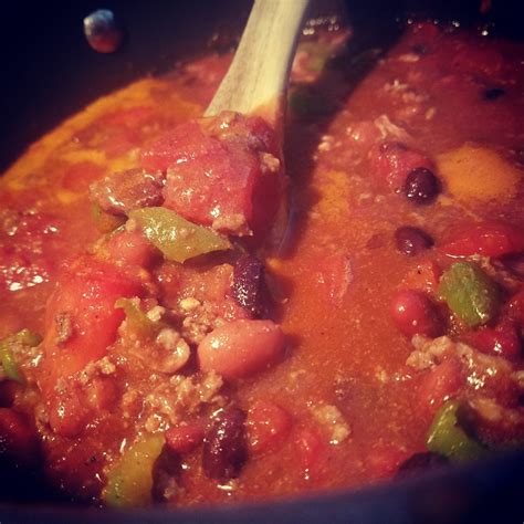 Vegetarian Chili Over Rice Whats Cookin Italian Style Cuisine