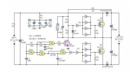 12v to 5v dc dc converter schematic