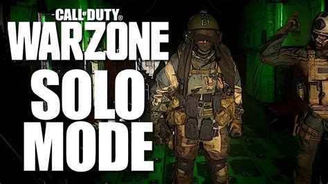 Exploring Solo Mode In Warzone Pc Gameplay Youtube