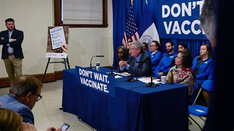 New York City Is Requiring Vaccinations Against Measles Can Officials
