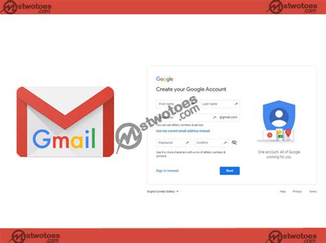 How To Open A New Gmail Account Mstwotoes