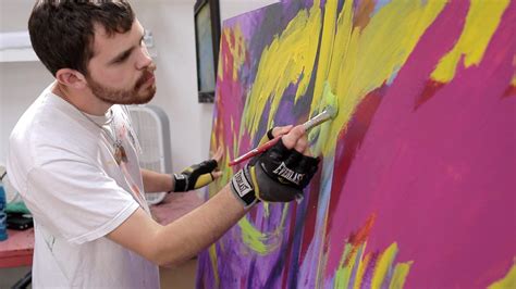 Autistic Artist Shares His World of Vibrant Colors - NBC News