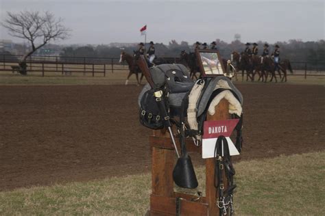 1st Cavalry Horse Detachment Troopers Say Farewell To 19 Year Veteran