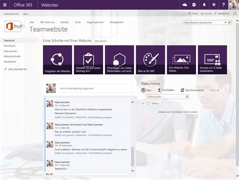 yammer integration im sharepoint add in modell microsoft learn