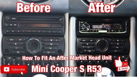 Mini Cooper Aftermarket Stereo Installation